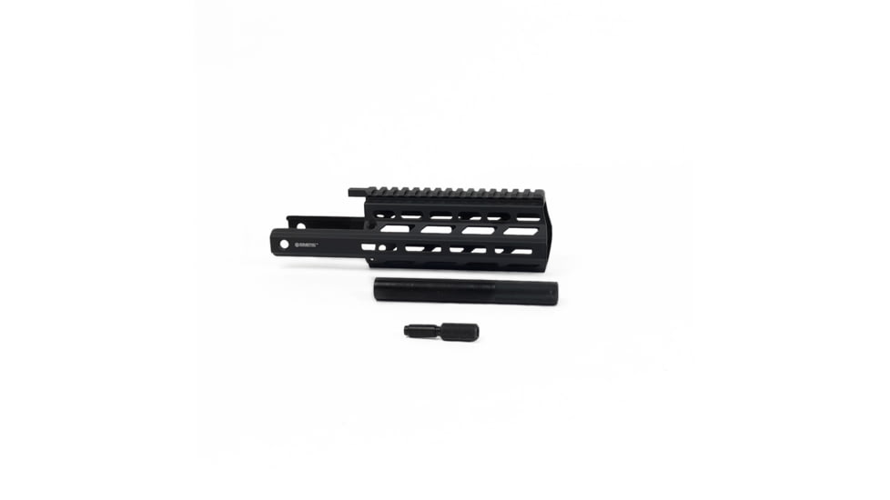 Kinetic Development Group Bog Bundle Tactical Rails, 6 inch, Black, STR7-410