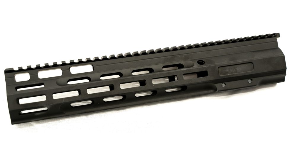 Kinetic Development Group HK 762 M-LOK Rail System, 14 in, Aluminum, Black Finish, HKRM5-010