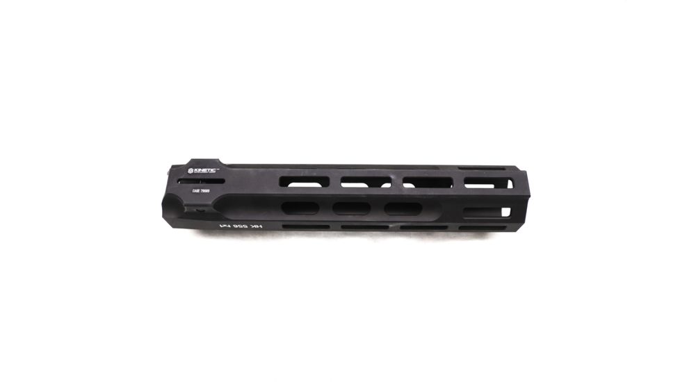 Kinetic Development Group KDG HK 556 M-LOK Rail System, 10 in, Aluminum, Black Finish, HKRM5-020