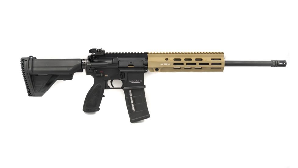 Kinetic Development Group KDG HK 556 M-LOK Rail System, 10 in, Aluminum, Brown Finish, HKRM5-120
