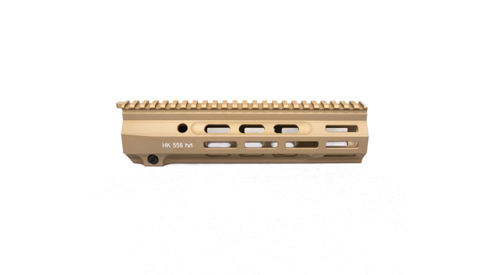 Kinetic Development Group KDG HK 556 M-LOK Rail System, 10 in, Aluminum, Brown Finish, HKRM5-120