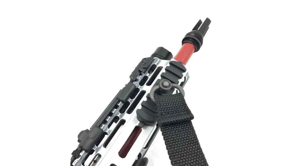 Kinetic Development Group Kinect M-LOK QD Swivel 7 Slot Extended Mount, Black, KIN5-230