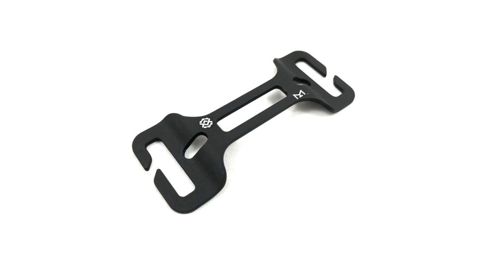 Kinetic Development Group Molle Mlok Plate, Black MMP5-010