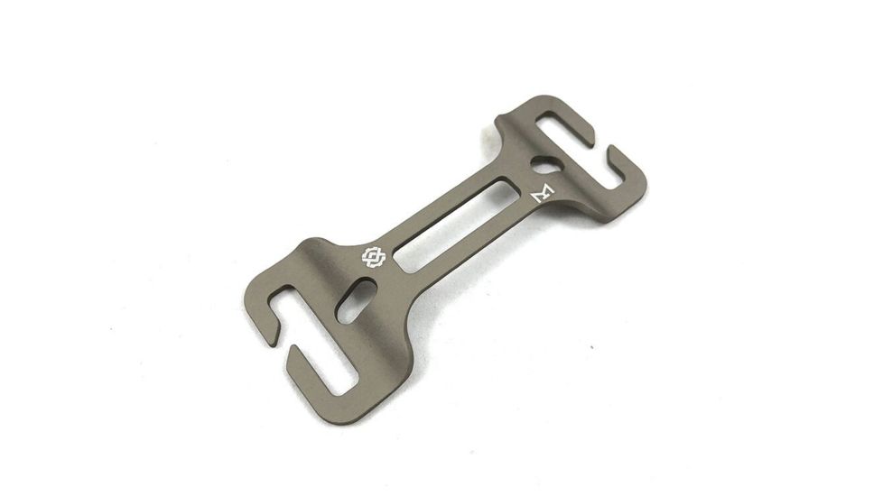 Kinetic Development Group Molle Mlok Plate, FDE MMP5-101