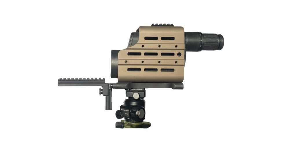 Kinetic Development Group NOX Nighttime Optic Extension, Anodized Black, MSH5-150