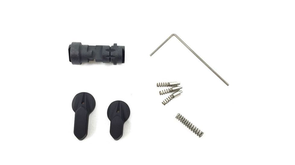 Kinetic Development Group SCAR Talon Ambidextrous 45/90 Safety Selector, 2 Lever Kit, Black SCP5-030