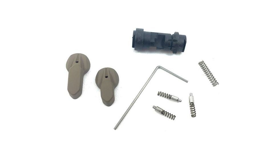 Kinetic Development Group SCAR Talon Ambidextrous 45/90 Safety Selector, 2 Lever Kit, FDE SCP5-130