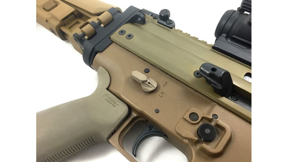 Kinetic Development Group SCAR Talon Ambidextrous 45/90 Safety Selector, 2 Lever Kit, FDE SCP5-130