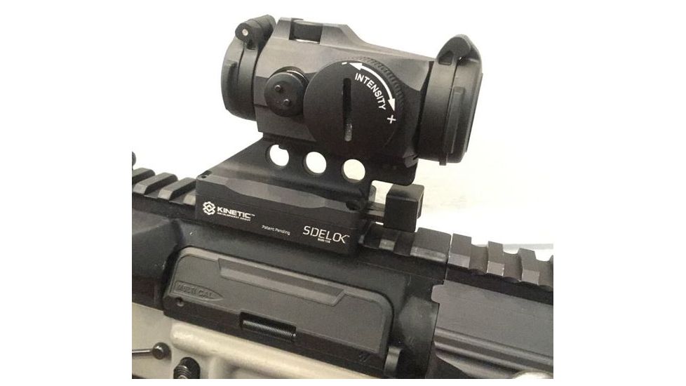 Kinetic Development Group SIDELOK Aimpoint Micro Mount Lower 1/3 Co-Witness, Black SID5-120