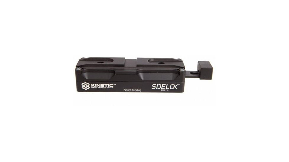 Kinetic Development Group SIDELOK Mount for the COMP M4 &amp; Patrol Rifle Optics, Black SID5-110
