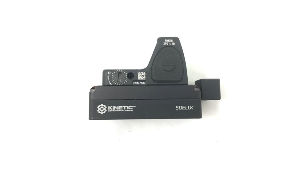 Kinetic Development Group SIDELOK RMR Mount, Low Profile, Black, SID5-231