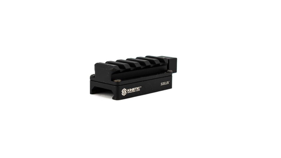 Kinetic Development Group SIDELOK Universal Scope Riser Mount, Short Version, Black, SID5-050