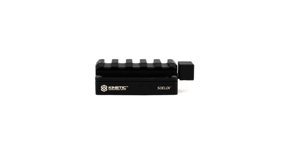 Kinetic Development Group SIDELOK Universal Scope Riser Mount, Short Version, Black, SID5-050