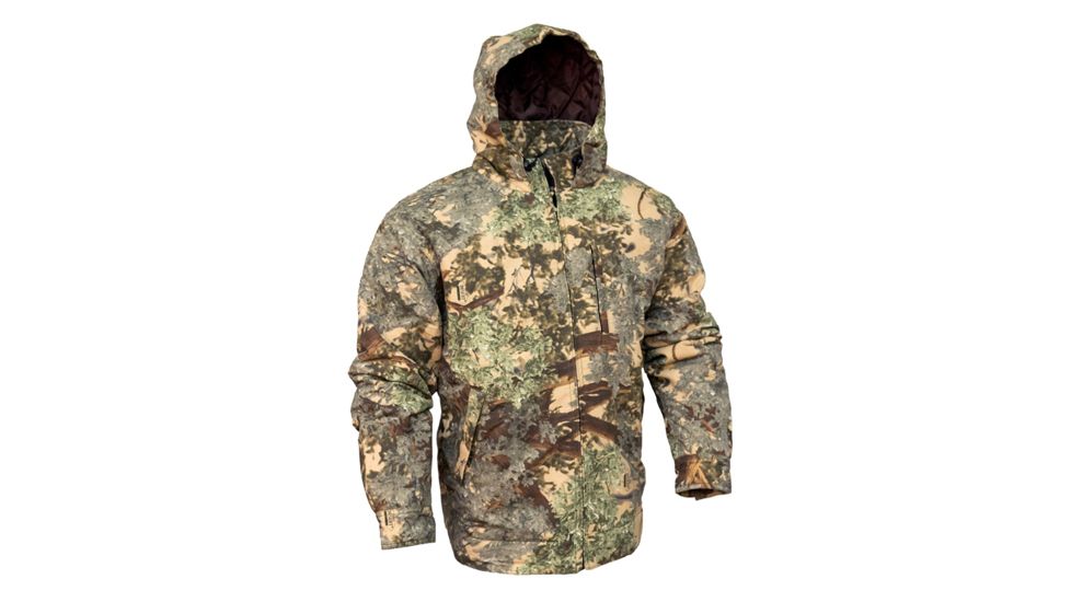 King's Camo Classic Rip Stop Hooded Insulated Jacket, Desert Shadow, Medium, KCB125-DS-M