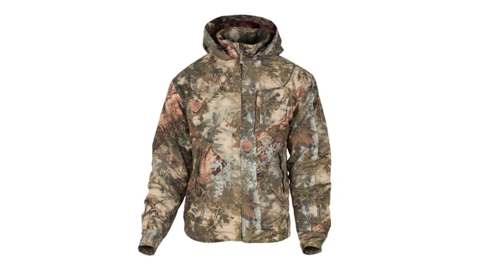 King's Camo Classic Rip Stop Hooded Insulated Jacket, Mountain Shadow, 3XL KCB125-MS-3XL