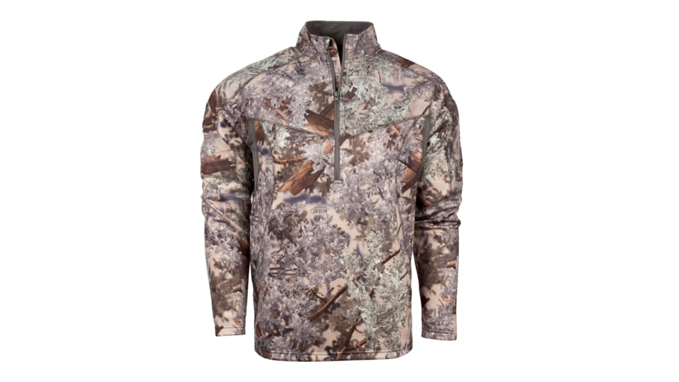 King's Camo Hunter 1/4 Zip Fleece, Desert Shadow, Medium KCM1417-DS-M
