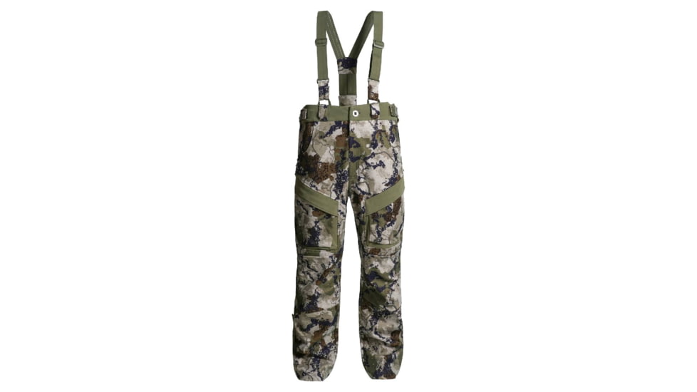 Kings Camo Hunter Wind-Defender Pro Fleece Bib Pant - Mens