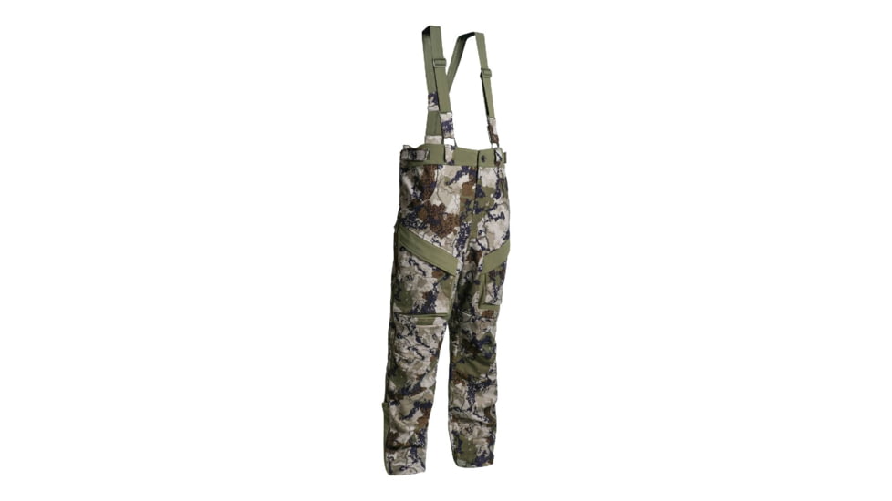 Kings Camo Hunter Wind-Defender Pro Fleece Bib Pant - Mens