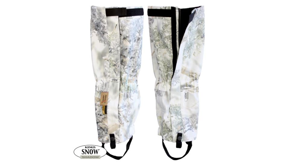 King's Camo Leg Gaiter, Snow Shadow, One Size KCM2129-SS