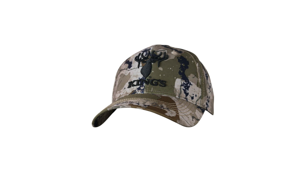 Kings Camo Hunter Series Embroidered Hat, XK7, OSFM, KCG112-XK7