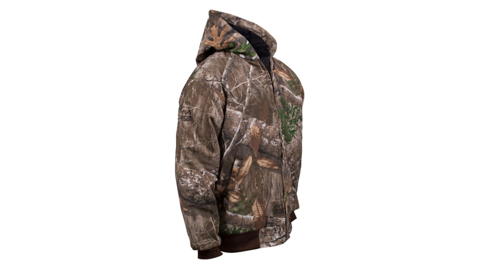 Kings Camo Kids Insulated Hooded Jacket, Realtree Edge, Small, KCK220-RE-S