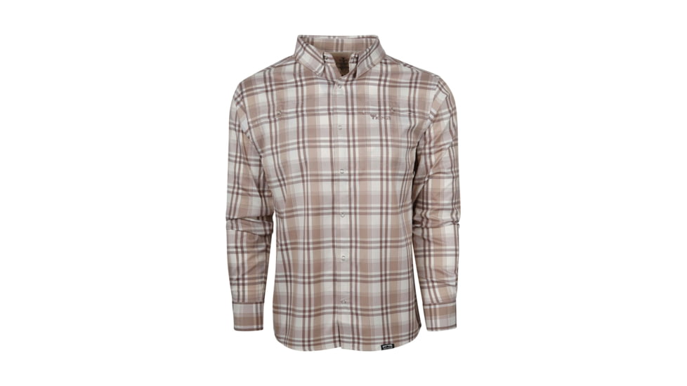 Kings Camo XKG Sonora Vented Long Sleeve Shirt - Mens, Brown, XL, XKG4208-BRN-XL