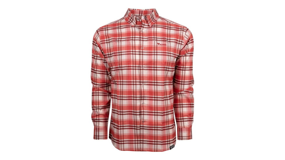 Kings Camo XKG Sonora Vented Long Sleeve Shirt - Mens, Trout, L, XKG4208-TRT-L