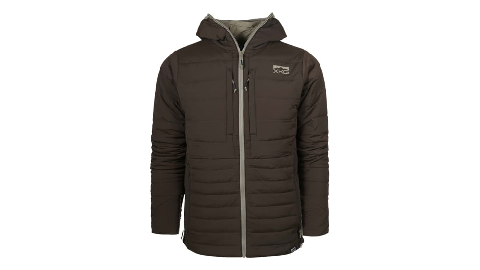 Kings Camo XKG Transition Flex Hooded Jacket - Mens, Bark, M, XKG4424-BRK-M