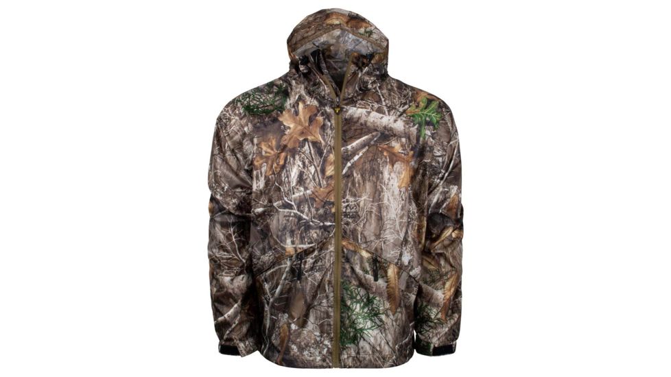 Kings Camo Mens Climatex Rainwear Jacket, Realtree Edge, Extra Large, KCM1570-RE-R-XL