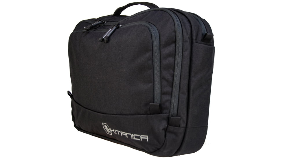 KITANICA Envoy Attache Bag, Black, One Size, 106-0001-Black