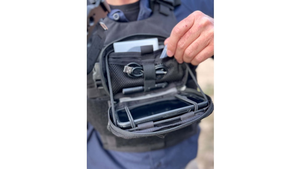 KITANICA Flip Admin Pouch, Black, One Size, 112-0001