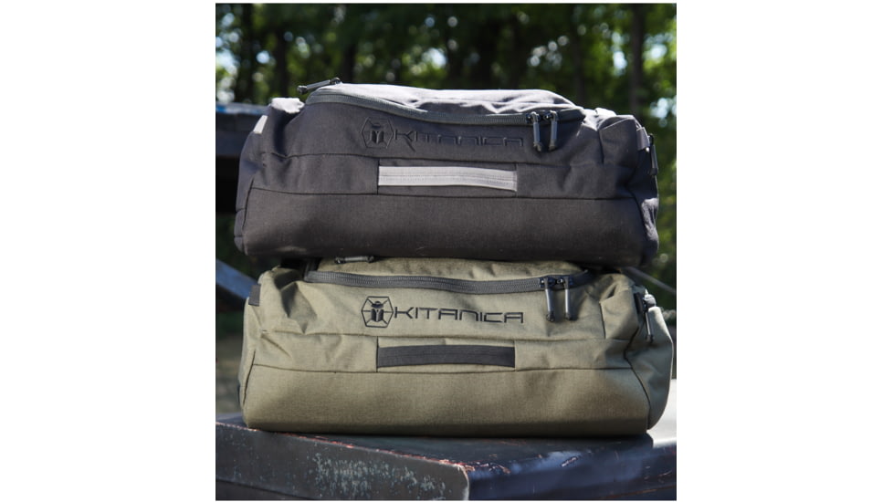 KITANICA Squadron 40L Duffel, Black, 105-0001