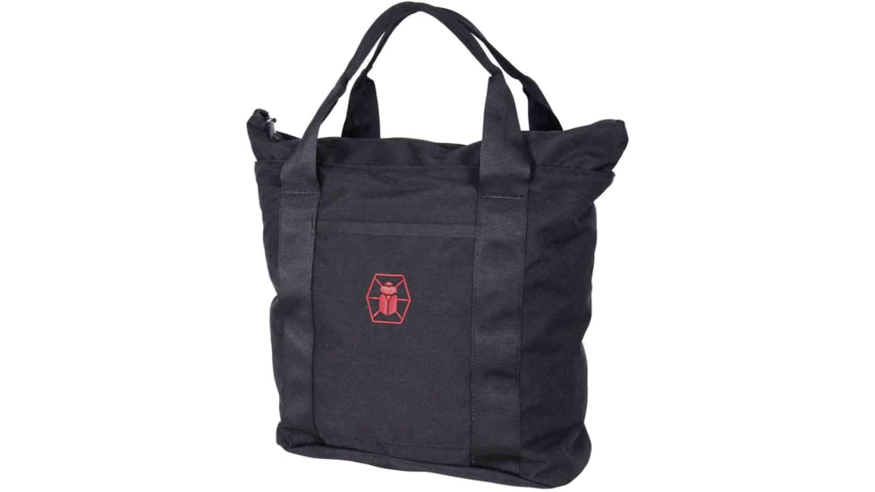 KITANICA Utilitote Bag w/ Zipper, Black, One Size, 115-0001