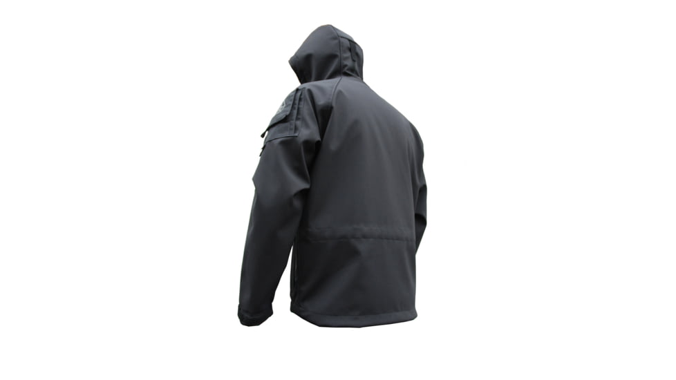 KITANICA Winter Softshell Jacket - Mens, Black, Extra Large, 403-BLK-XLG