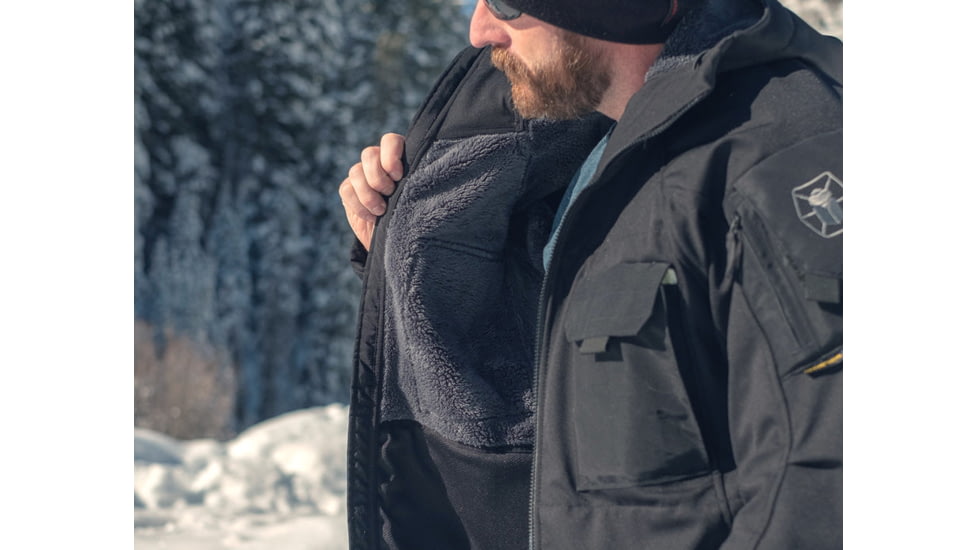 KITANICA Winter Softshell Jacket - Mens, Black, Small, 403-BLK-SMA