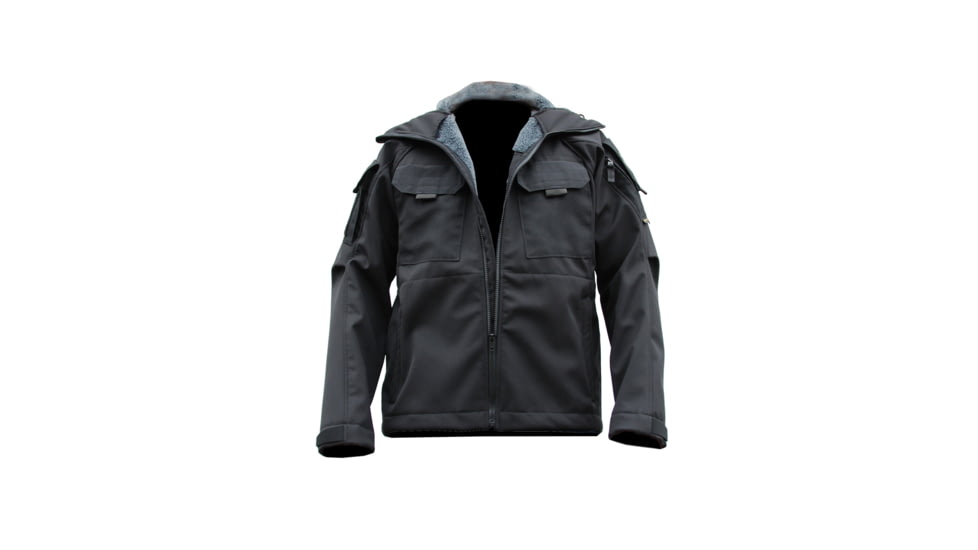 KITANICA Winter Softshell Jacket - Mens, Black, Extra Large, 403-BLK-XLG