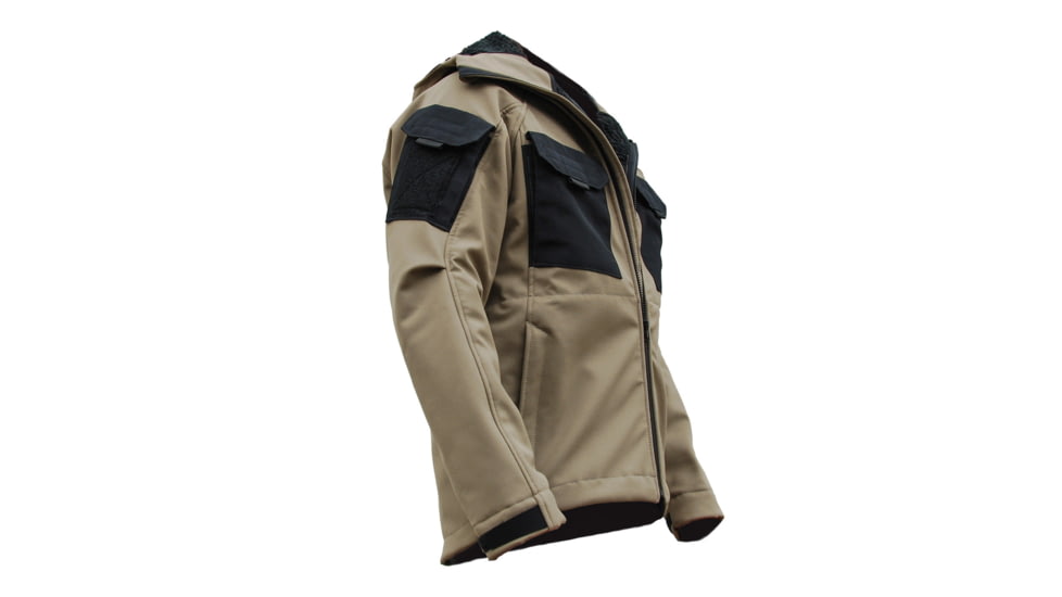 KITANICA Winter Softshell Jacket - Mens, Flat Dark Earth, Small, 403-FDE-SMA