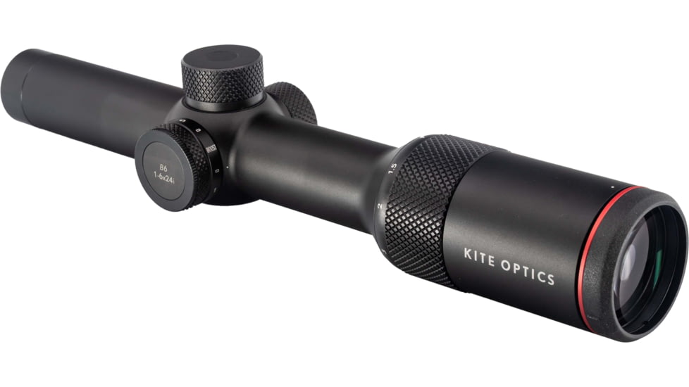 Kite Optics Ret 4Ai 1-6X24mm Riflescope, Black, K282462
