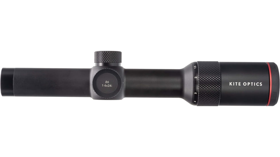 Kite Optics Ret 4Ai 1-6X24mm Riflescope, Black, K282462