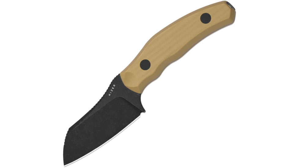 Kizer Cutlery Bulldog Fixed Blade Tan, KI1116A2