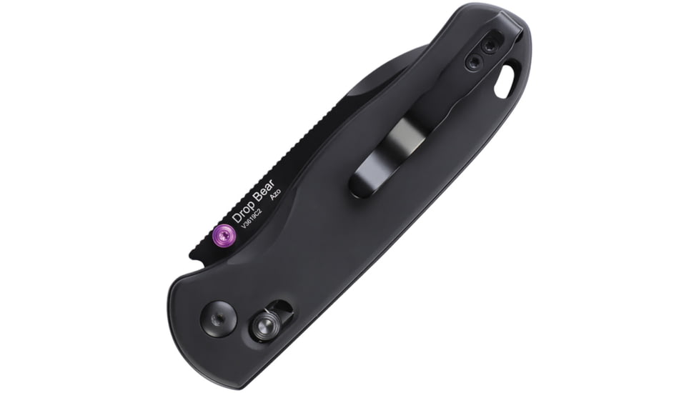 Kizer Cutlery Drop Bear Axis Lock Black