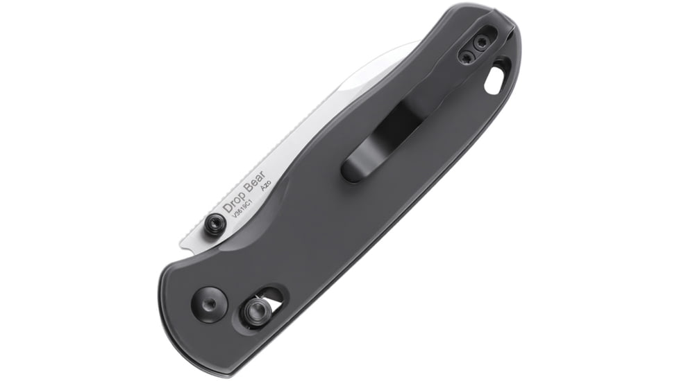 Kizer Cutlery Drop Bear Axis Lock Gray