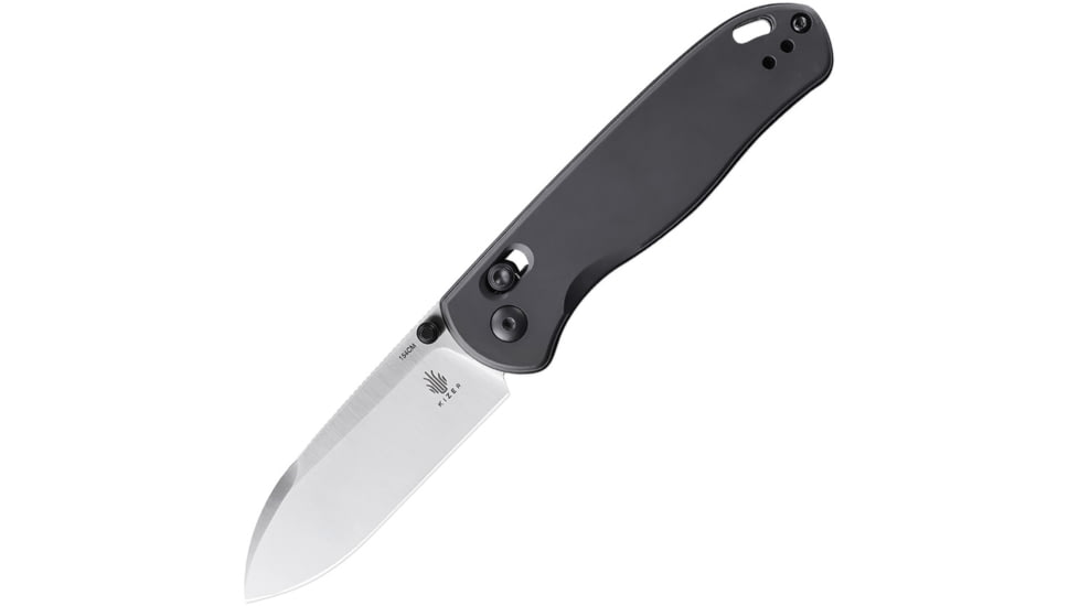 Kizer Cutlery Drop Bear Axis Lock Gray