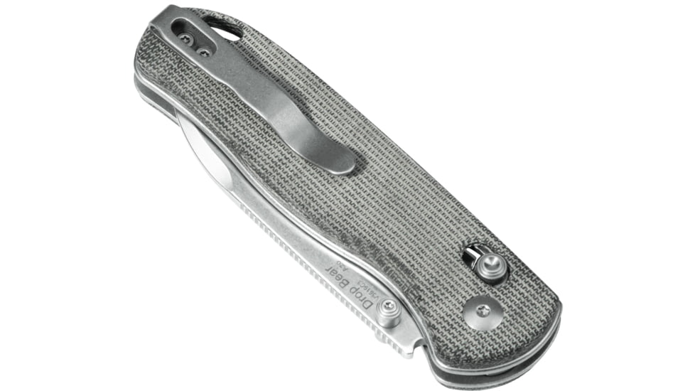 Kizer Cutlery Drop Bear Axis Lock Micarta
