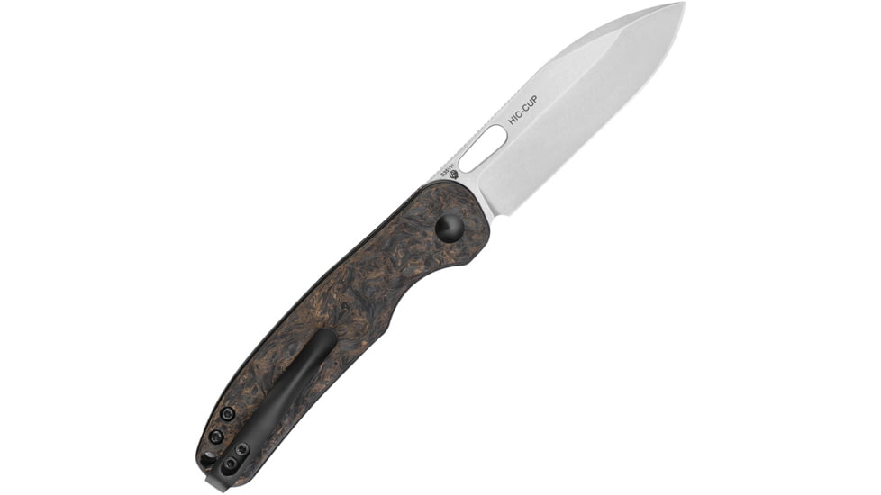 Kizer Cutlery Hic-Cup Button Lock