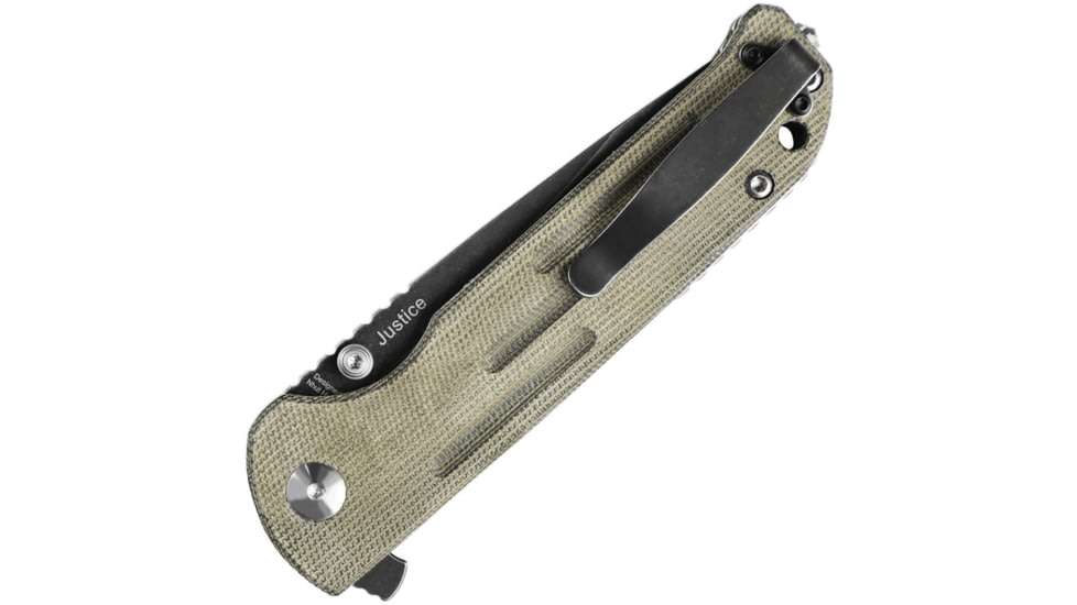 Kizer Cutlery Justice Linerlock Green
