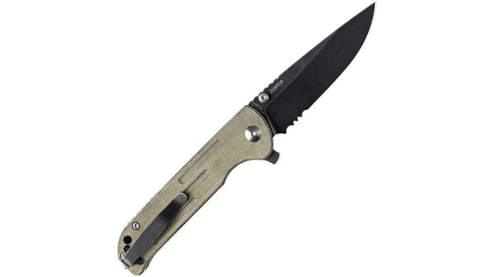 Kizer Cutlery Justice Linerlock Green