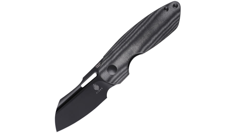 Kizer Cutlery October Linerlock Blk Micarta