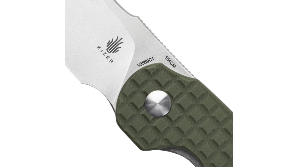Kizer Cutlery October Mini Linerlock Green