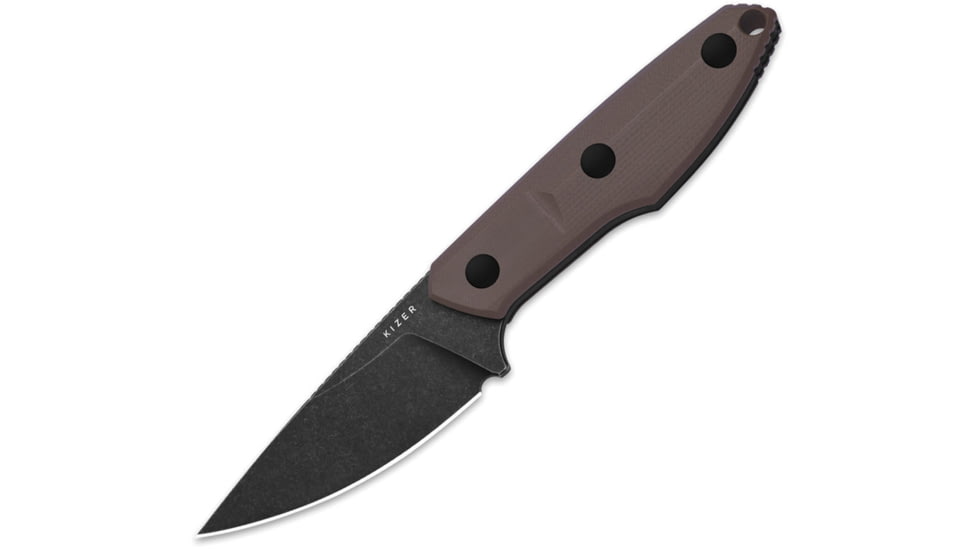 Kizer Cutlery Splinter Fixed Blade Brown, KI1087A2